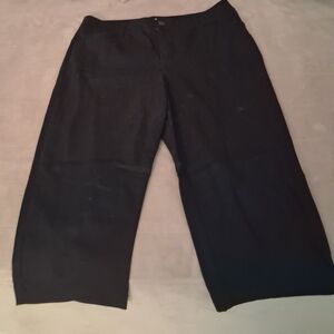 St. John's Bay Black Wide Leg Jeans